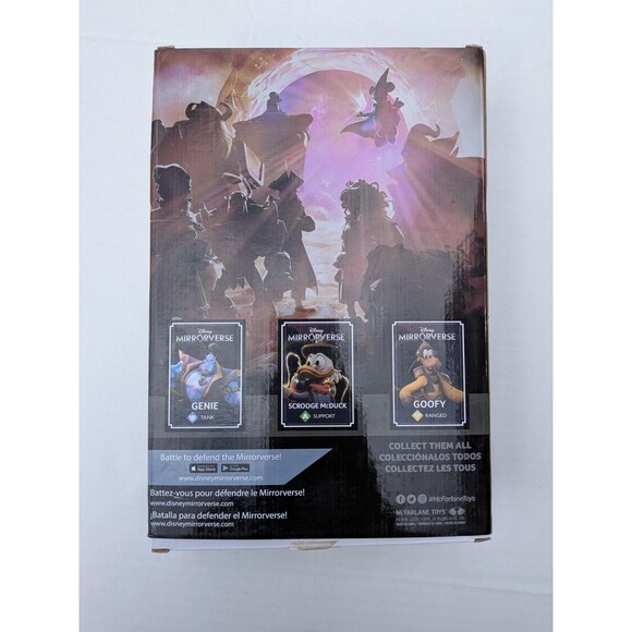 Disney Mirrorverse Genie Scrooge McDuck and Goofy Figures McFarlane Toys Gold - Picture 2 of 4